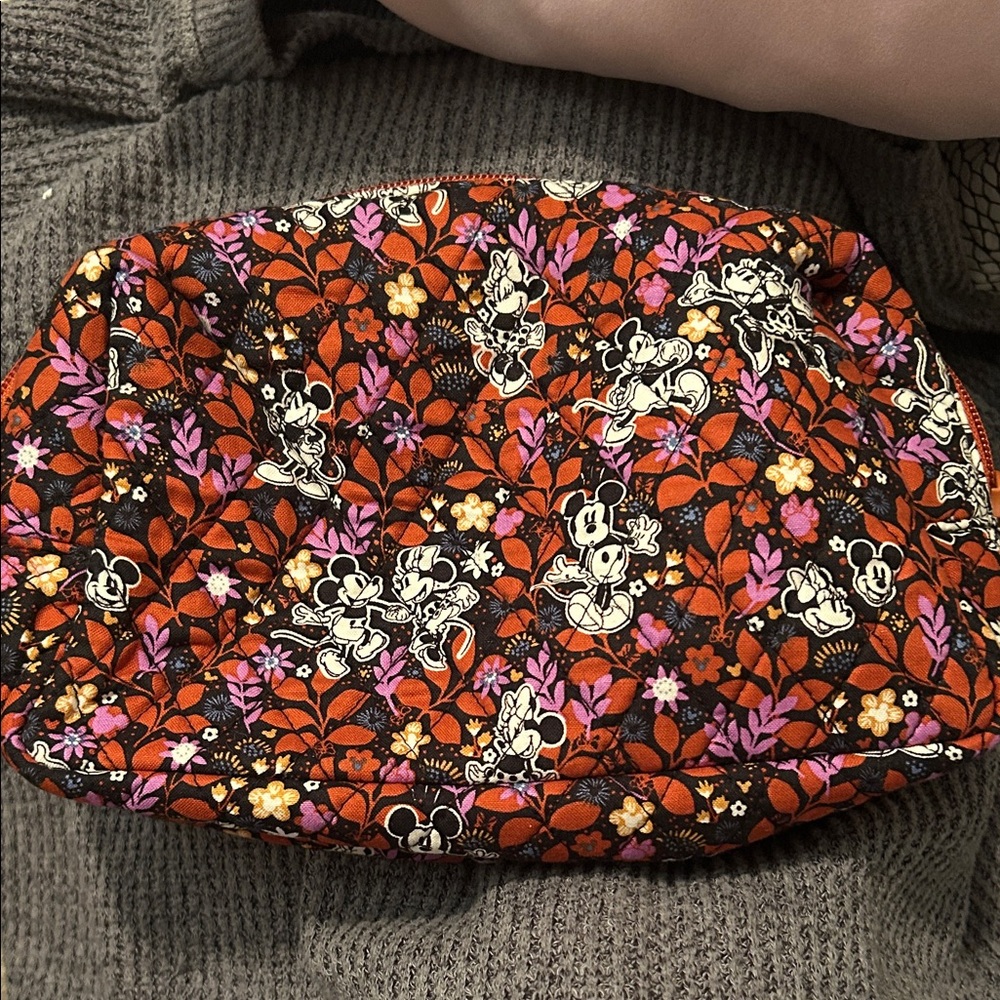 Vera Bradley Disney Orange Pouch